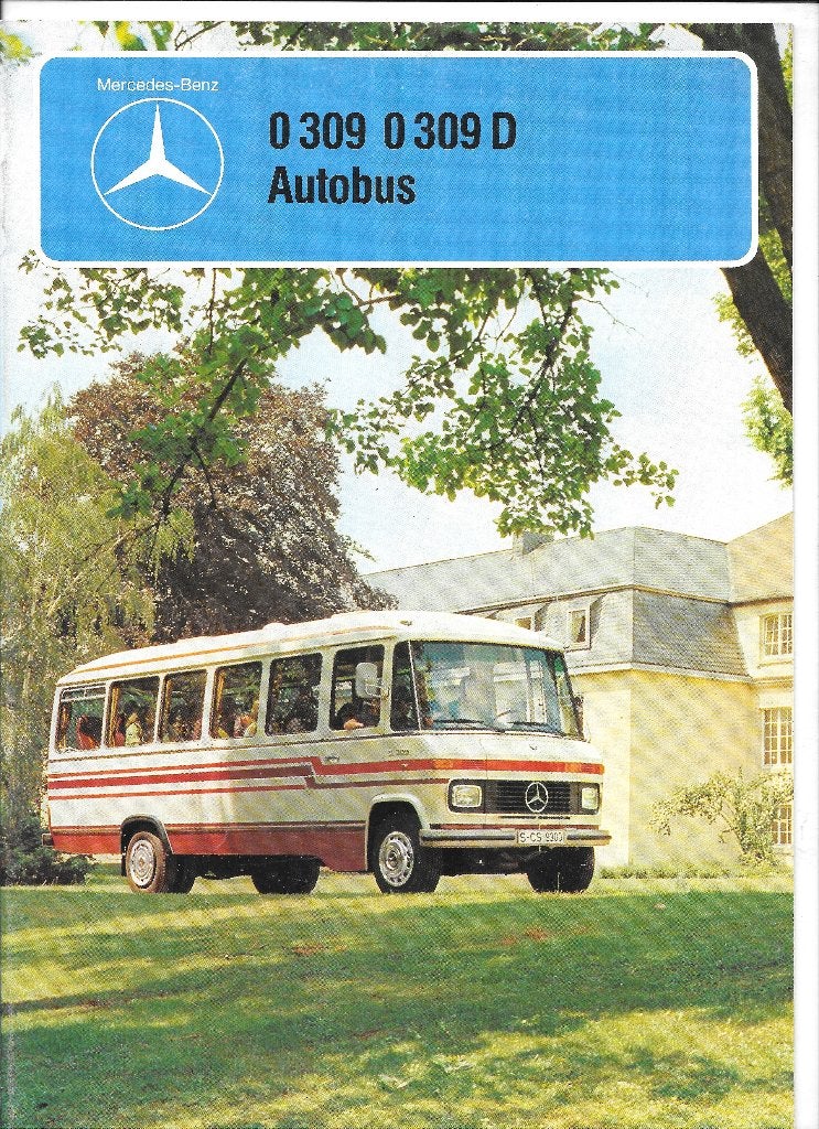 MERCEDES O309 / O309 D,  1978, Boeken, Ophalen of Verzenden, Zo goed als nieuw, Mercedes