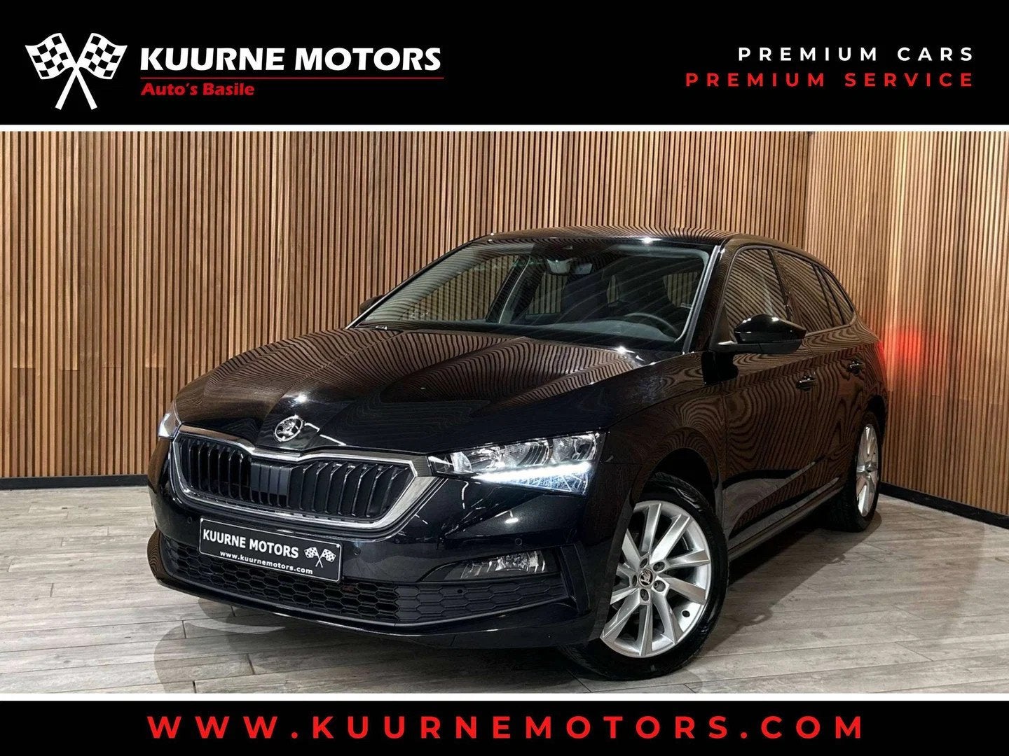 Skoda Scala 1.0 TSI Alu17"/Leder/Gps/Cruise/Led/Cam/Bt *1j g, Auto's, Skoda, Scala, Gebruikt, 95 pk, Leder