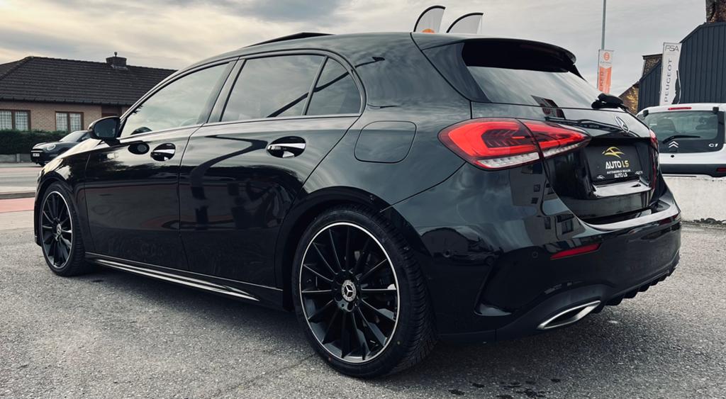 MERCEDES A220 ESSENCE AMG 2019 AUTOMATIQUE, Auto's, Mercedes-Benz, 4 cilinders, Zwart, Leder, Bedrijf