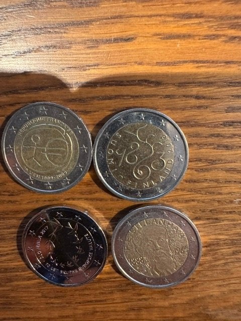 cc Herdenkingsmunten, Timbres & Monnaies, Monnaies | Europe | Monnaies euro, Enlèvement ou Envoi, 2 euros, Monnaie en vrac