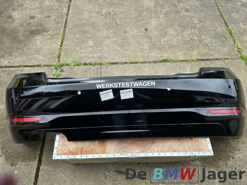 Achterbumper zwart BMW 2-serie F22 F23 & LCI 51127480135, Gebruikt, Ophalen of Verzenden, Achter, Bumper