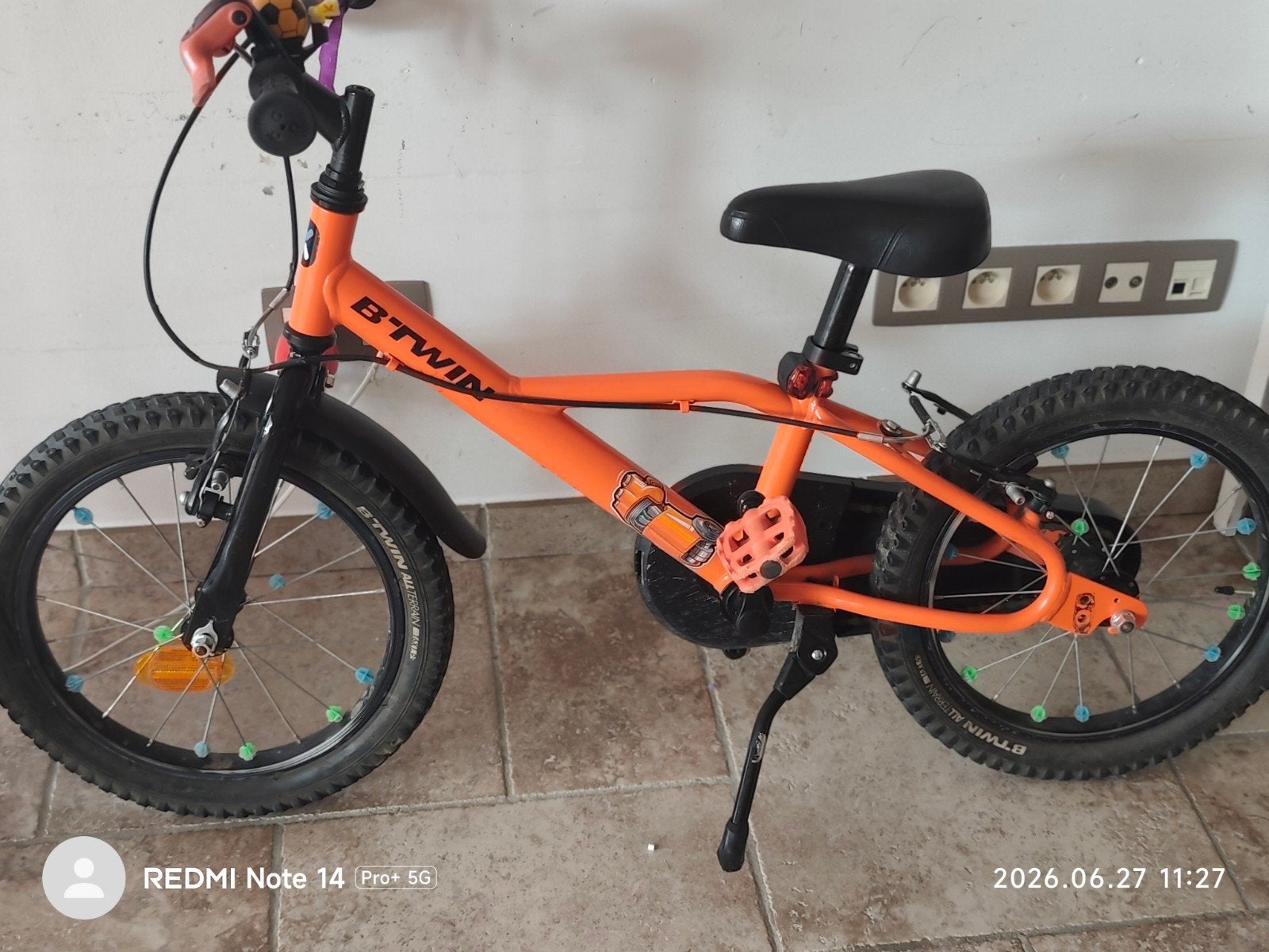 Jongensfiets Btwin 16inch, Fietsen en Brommers, Ophalen