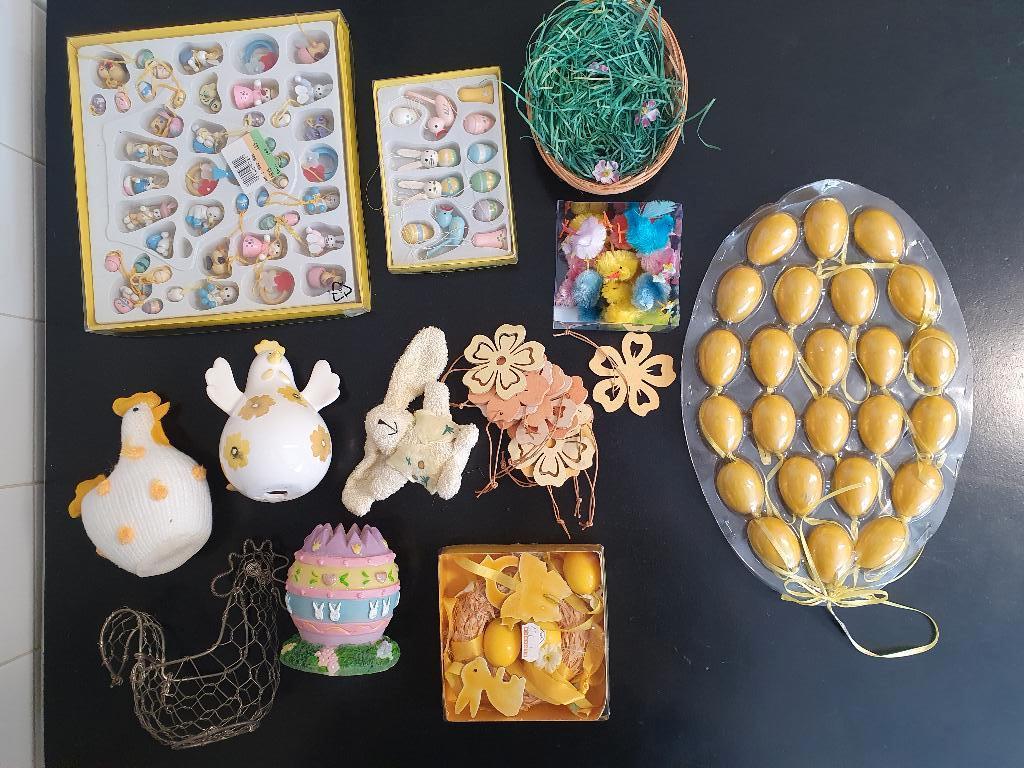Assortiment paasdecoraties, Ophalen, Zo goed als nieuw