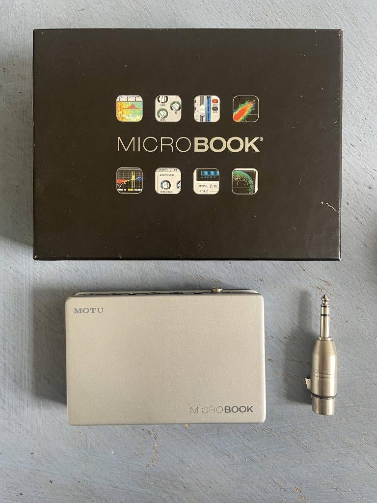 Motu Microbook USB-audio interface, Audio, Tv en Foto, Professionele apparaten, Gebruikt, Audio, Ophalen of Verzenden