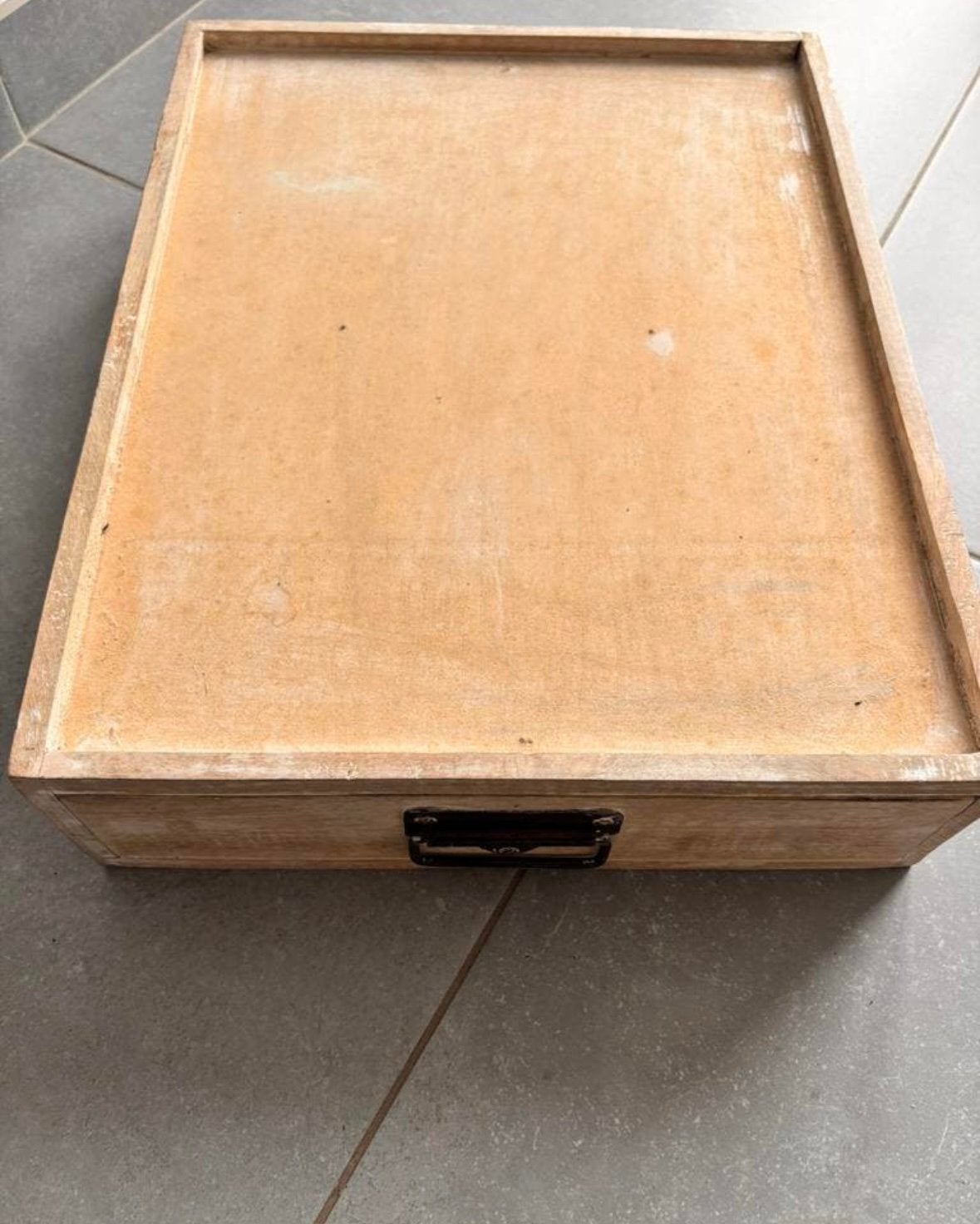 Jolie boite de rangement - petit coffre rangement en bois, Enlèvement, Neuf