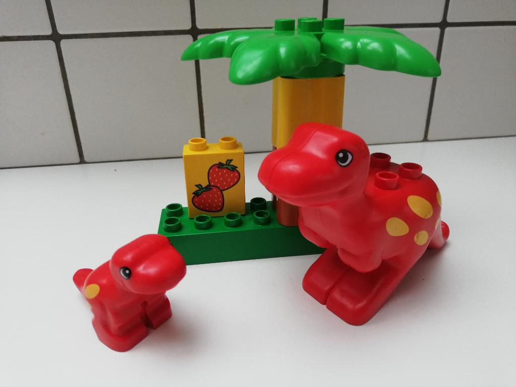 duplo 2601 T-Rex Dinosaurs, Kinderen en Baby's, Ophalen of Verzenden, Complete set, Duplo