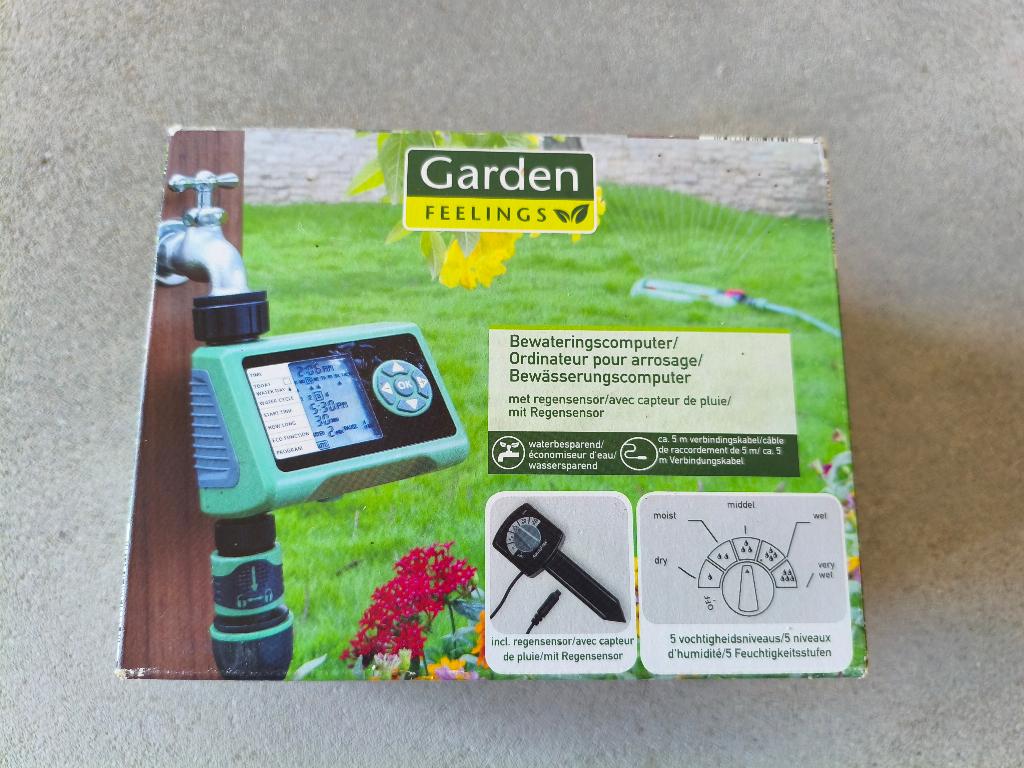 Digitale bewateringscomputer, Jardin & Terrasse, Programmateurs d'Arrosage, Neuf, Enlèvement