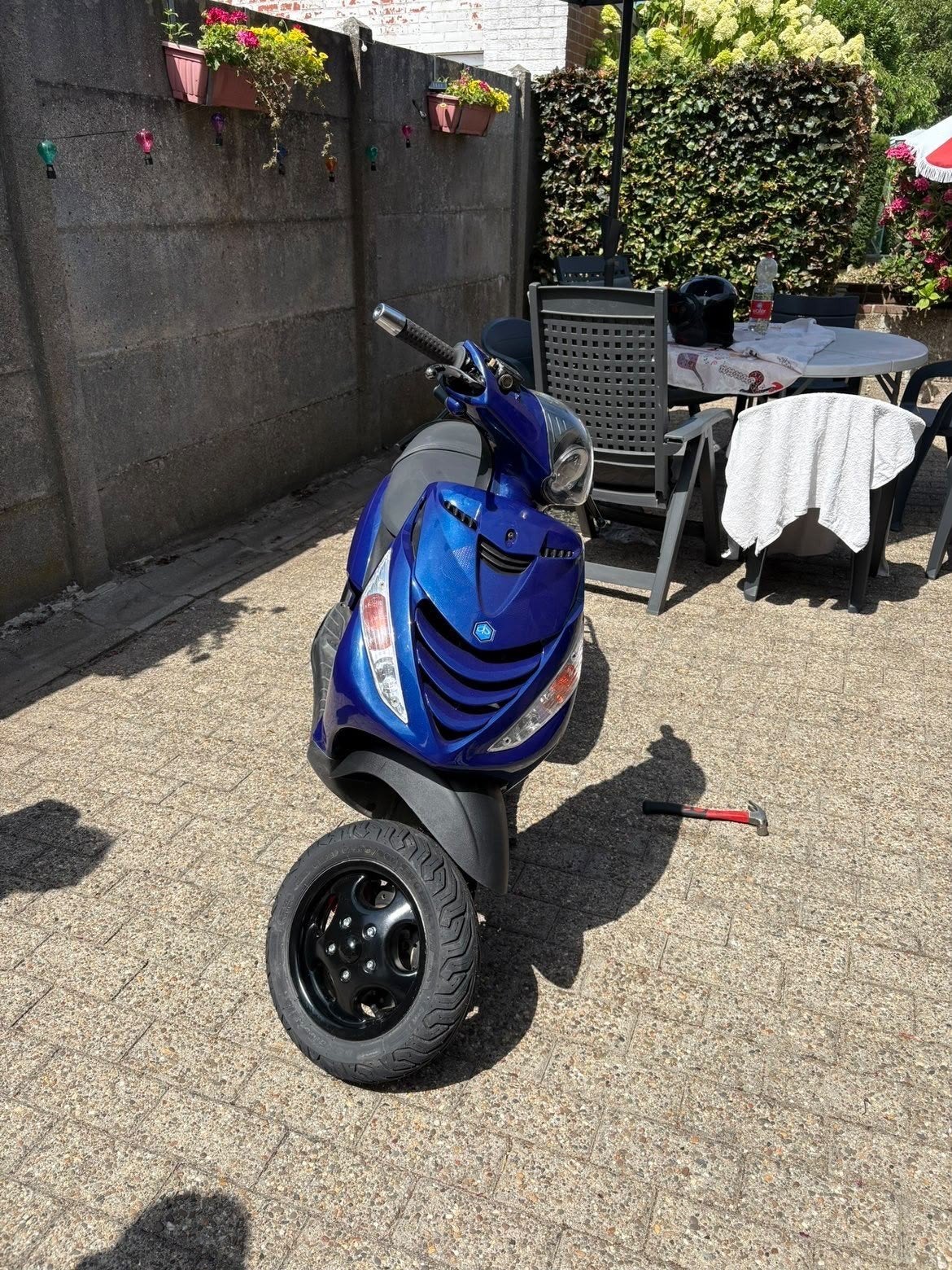 Piaggio Zip 70cc, Fietsen en Brommers, Ophalen, Klasse A (25 km/u), Zo goed als nieuw, Benzine
