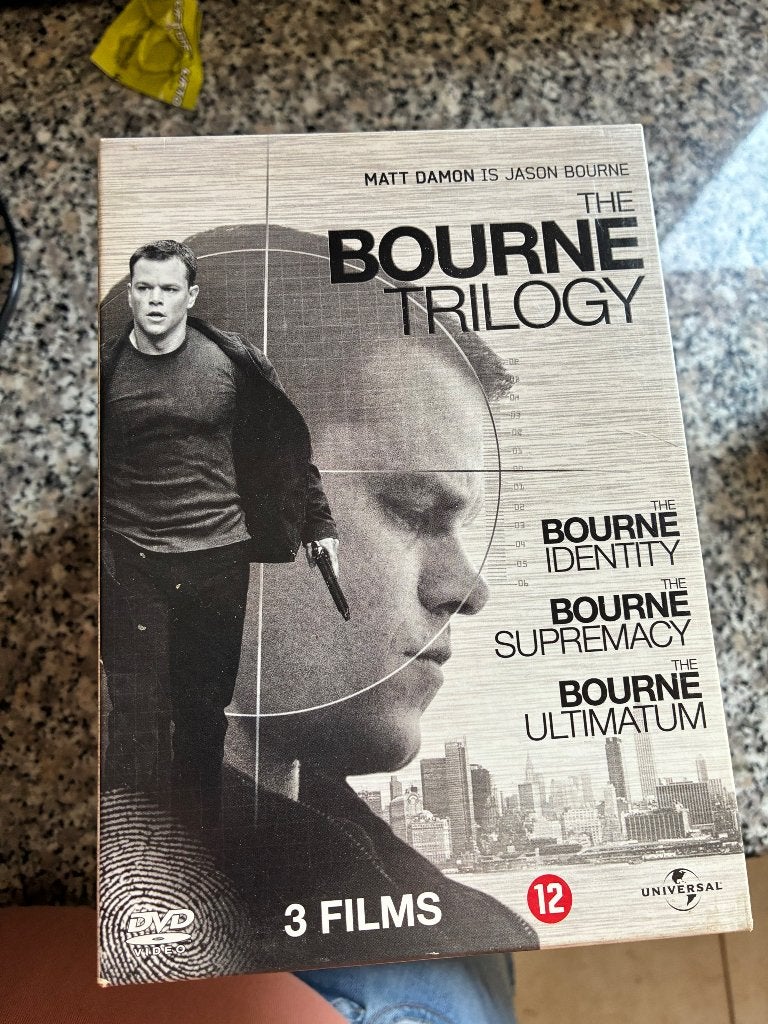 The bourne trilogy, CD & DVD, DVD | Action, Enlèvement ou Envoi, Anglais, Thriller d'action, À partir de 12 ans