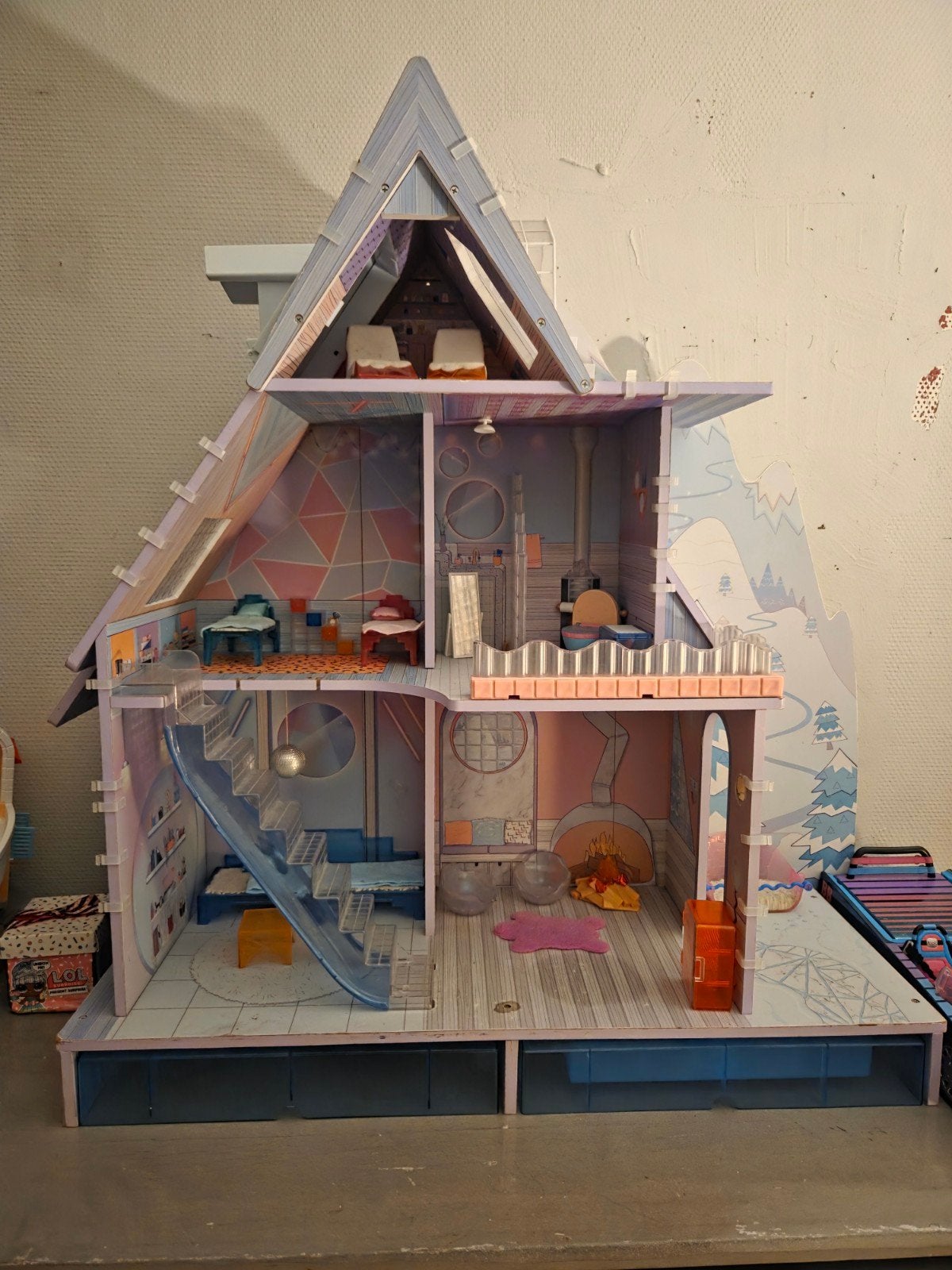 Maison d'hiver poupée LOL, Kinderen en Baby's, Speelgoed | Poppenhuizen, Ophalen