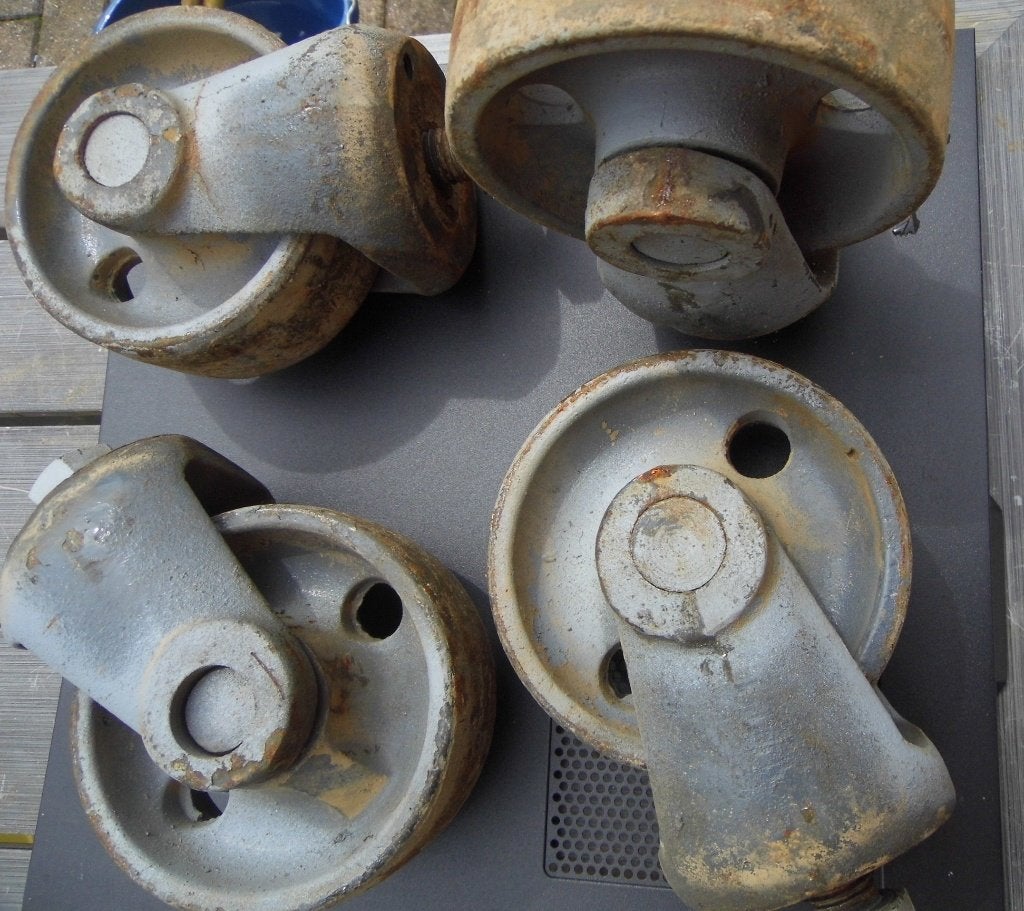 roues transporteur machine 1 tonne, Bricolage & Construction, Roues & Roulettes pivotantes, Enlèvement, Comme neuf