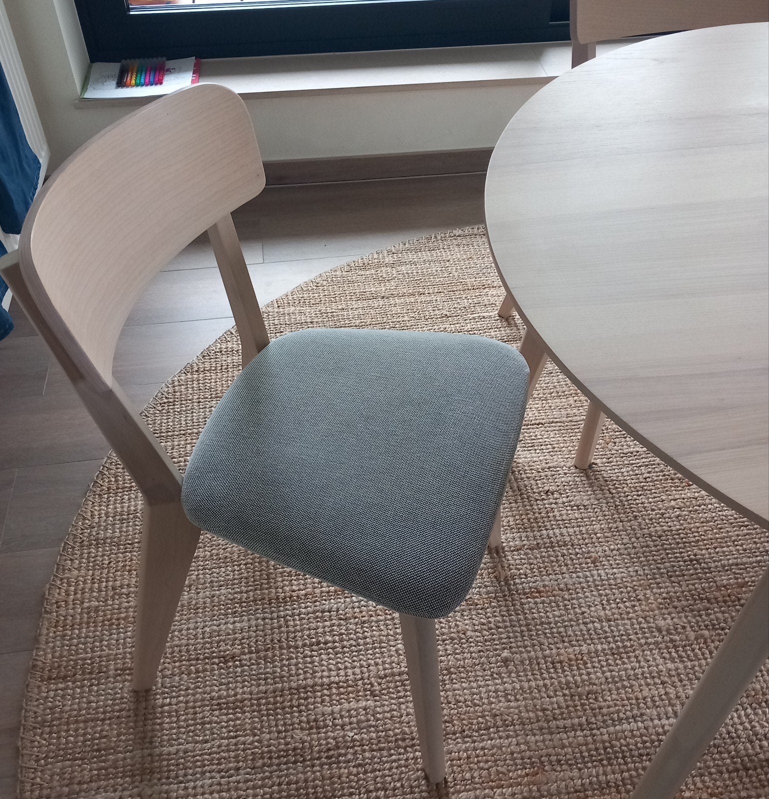 tafelset Ikea nieuw, Ophalen, Vier personen, Rond