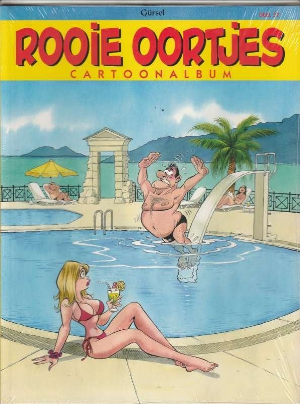strip Rooie Oortjes -Cartoon album 37 - Gürcel - nog verpakt, Neuf, Gürcel, Enlèvement ou Envoi, Une BD
