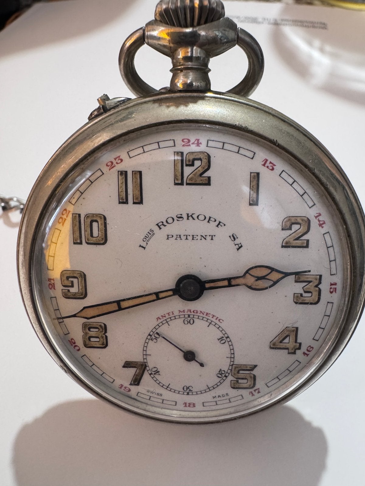 Roskopf patent, Enlèvement ou Envoi