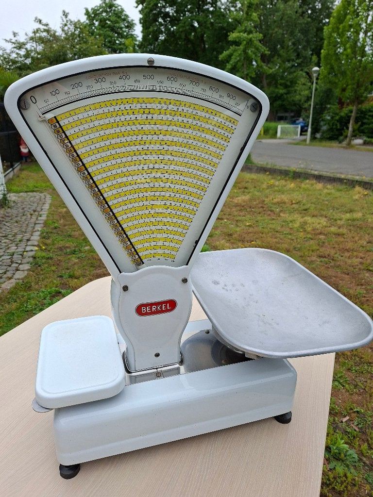 Weegschaal Bascule  BERKEL  jaar 1959 ! Volledig intact., Huis en Inrichting, Ophalen, Gebruikt