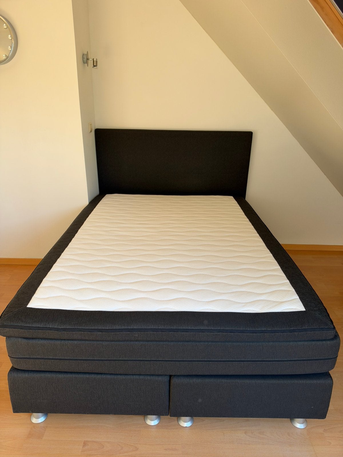 À vendre – Lit boxspring 140  200 cm, Enlèvement, Comme neuf, 200 cm