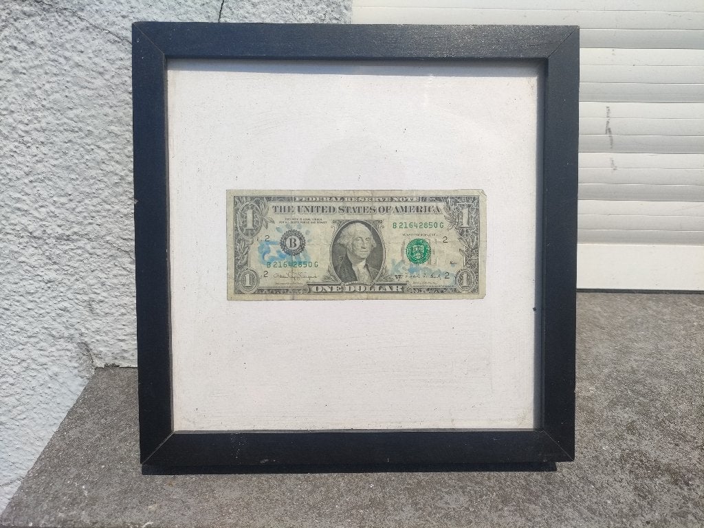 billet avec dessin signe keith haring, Enlèvement ou Envoi