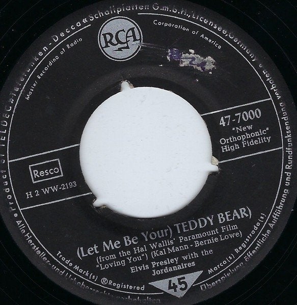 elvis presley, Ophalen of Verzenden