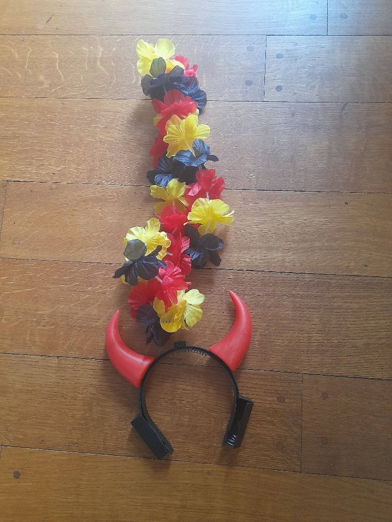 voor de hockey supporters - belgische 3 kleur materiaal, Sport en Fitness, Ophalen