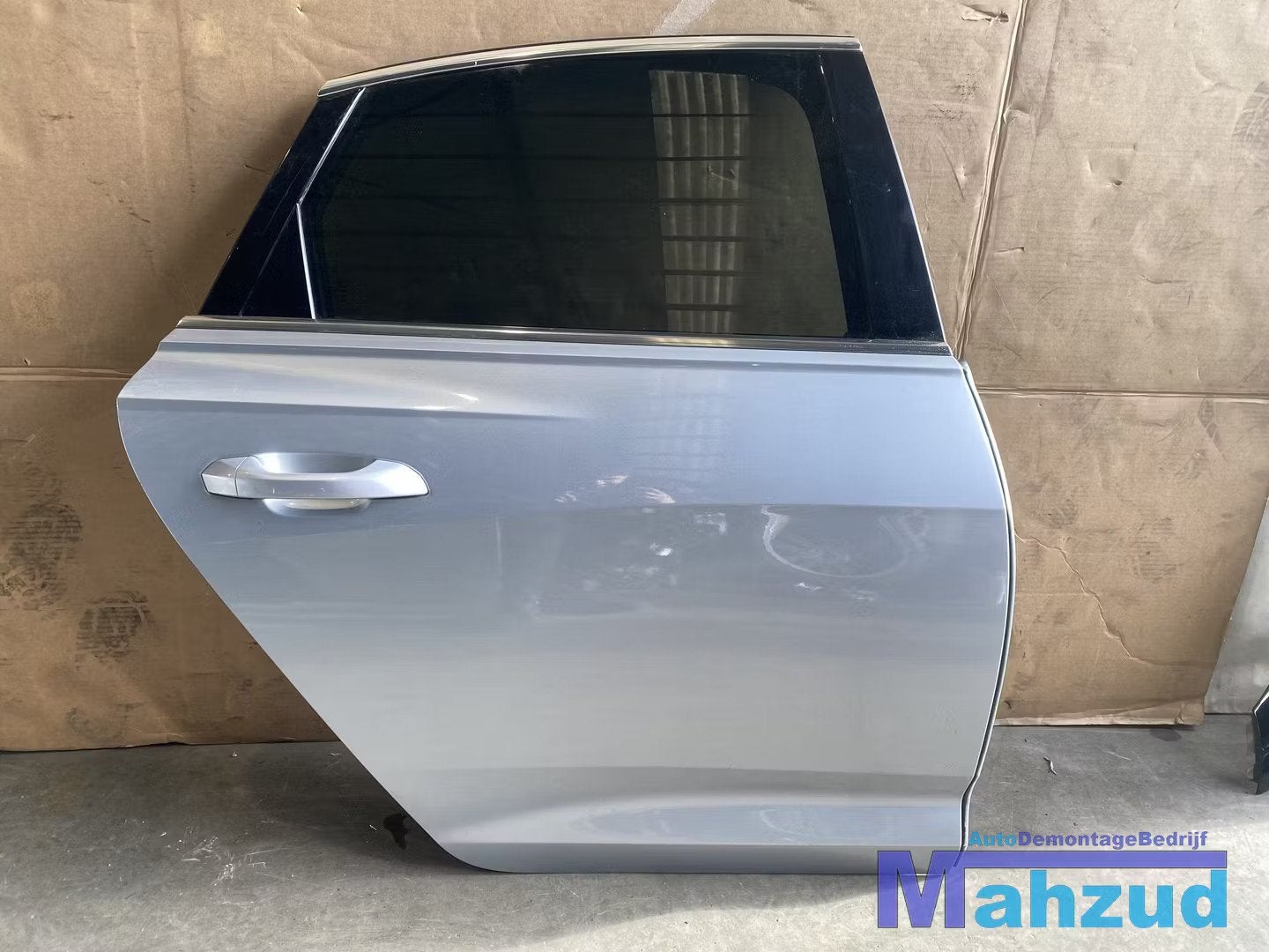 AUDI A6 C8 Sedan Zilver Rechts achter deur portier 2018+, Gebruikt, Deur, AUDI AG, Audi