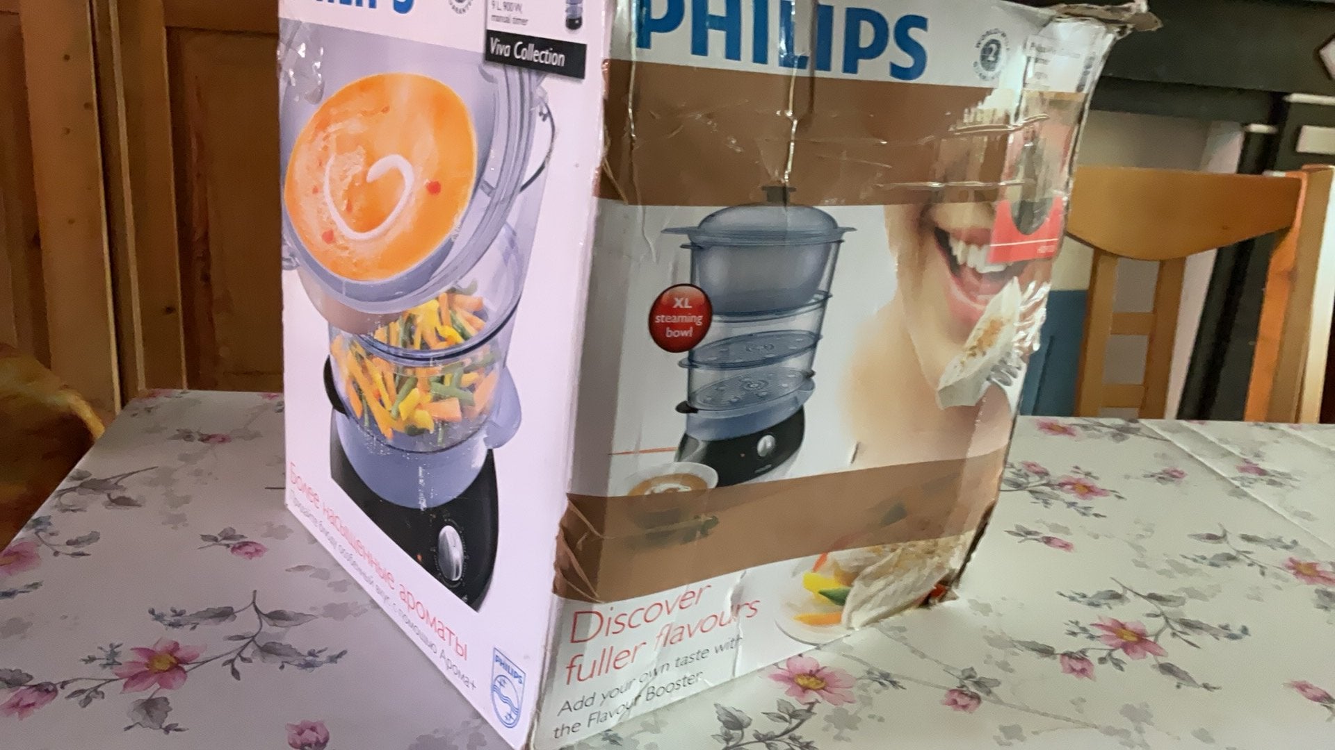Appareil à vapeur Philips HD9120, Autres marques, Autres types, Utilisé, Plastique