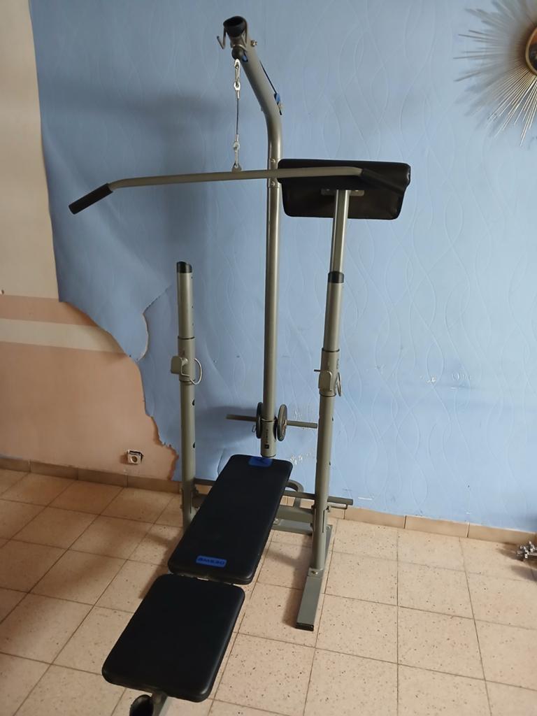 Banc musculation, Sport en Fitness, Ophalen, Gebruikt, Rug