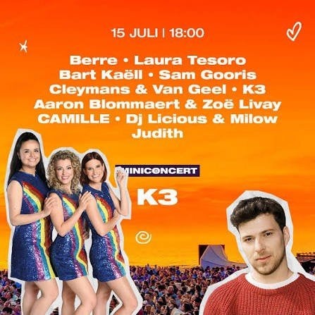 Ten to See Ten to See : K3, Une personne, Juillet, Pop