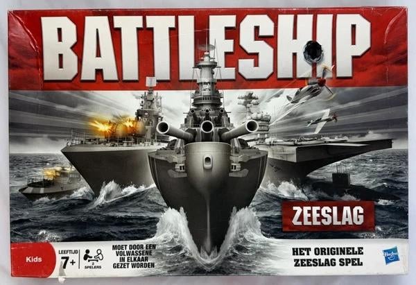 Hasbro Zeeslag Bordspel Spel Battleship compleet, Hobby en Vrije tijd, Gezelschapsspellen | Bordspellen, Een of twee spelers, Verzenden