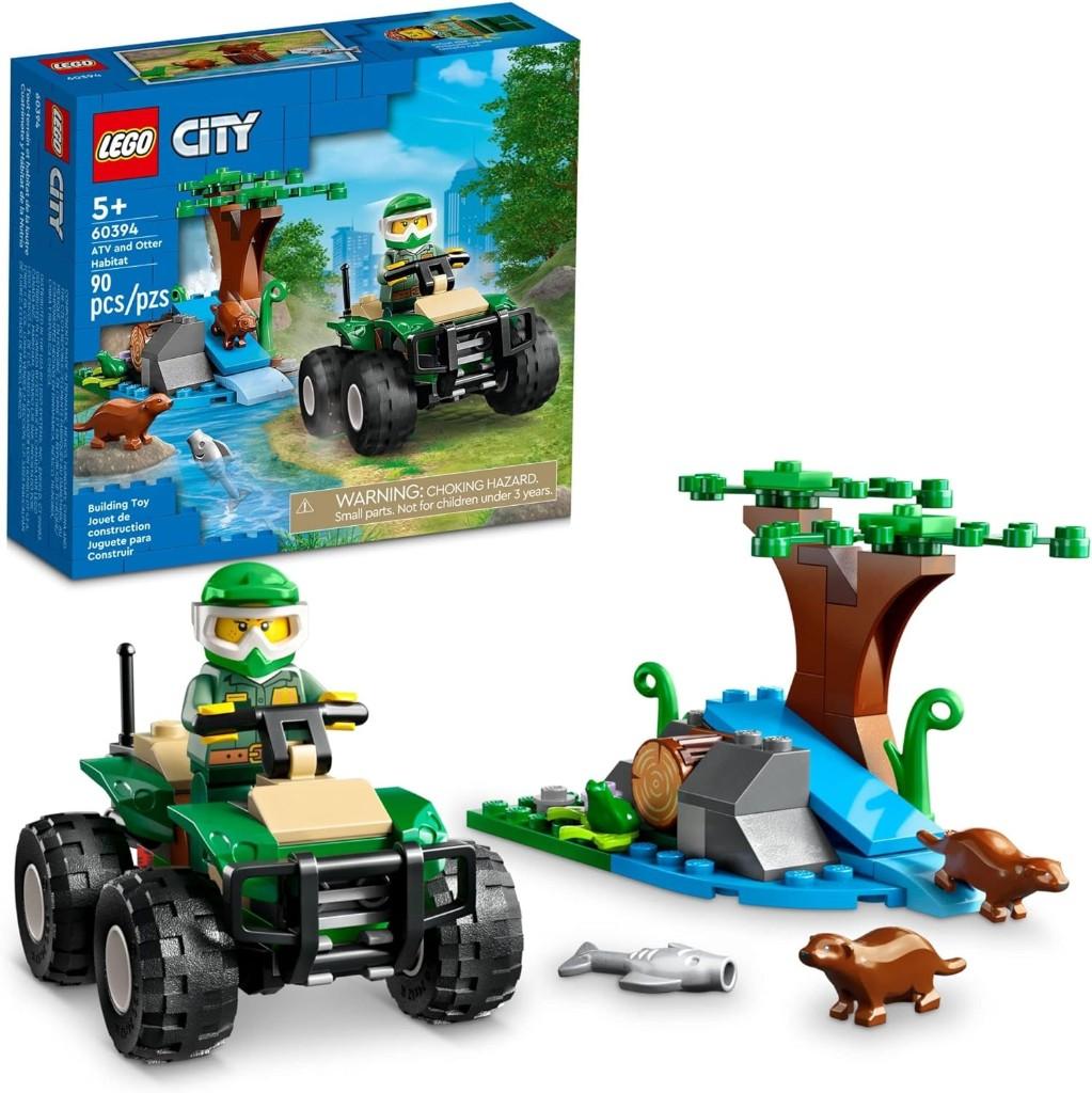 Neuf - Lego Le tout-terrain et la tanière de la loutre 60394, Neuf, City, Enlèvement ou Envoi, Lego