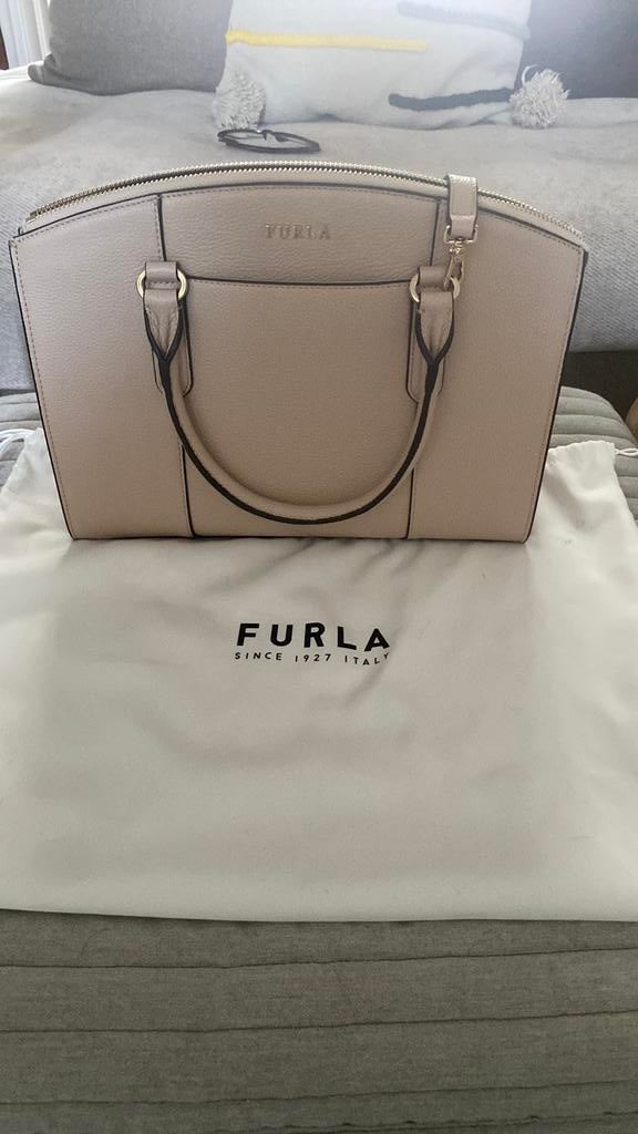 Sac a bandouliere Furla, Handtassen en Accessoires, Tassen | Damestassen, Ophalen of Verzenden, Zo goed als nieuw, Beige