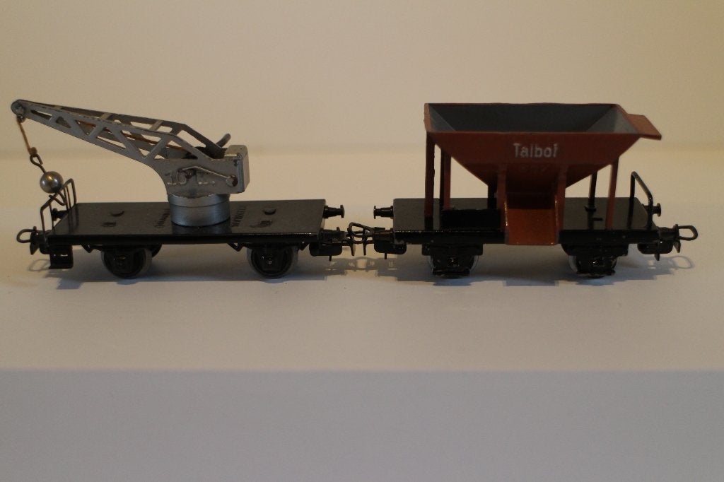 Märklin 367 + 366, Wisselstroom, Wagon, Ophalen of Verzenden, Zo goed als nieuw