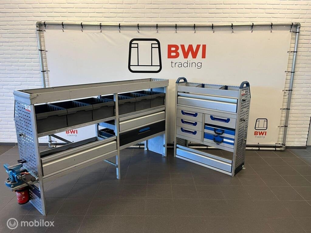 Sortimo set bedrijfswageninrichting L+R complete inrichting, Enlèvement ou Envoi