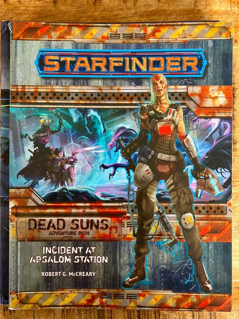 Starfinder Adventure, Hobby en Vrije tijd, Gezelschapsspellen | Overige, Vijf spelers of meer, Ophalen of Verzenden, Zo goed als nieuw