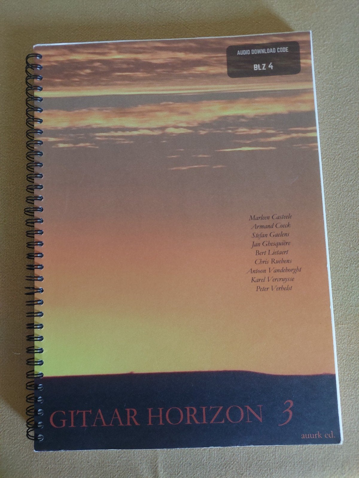 boek gitaar horizon 3, Ophalen, Zo goed als nieuw