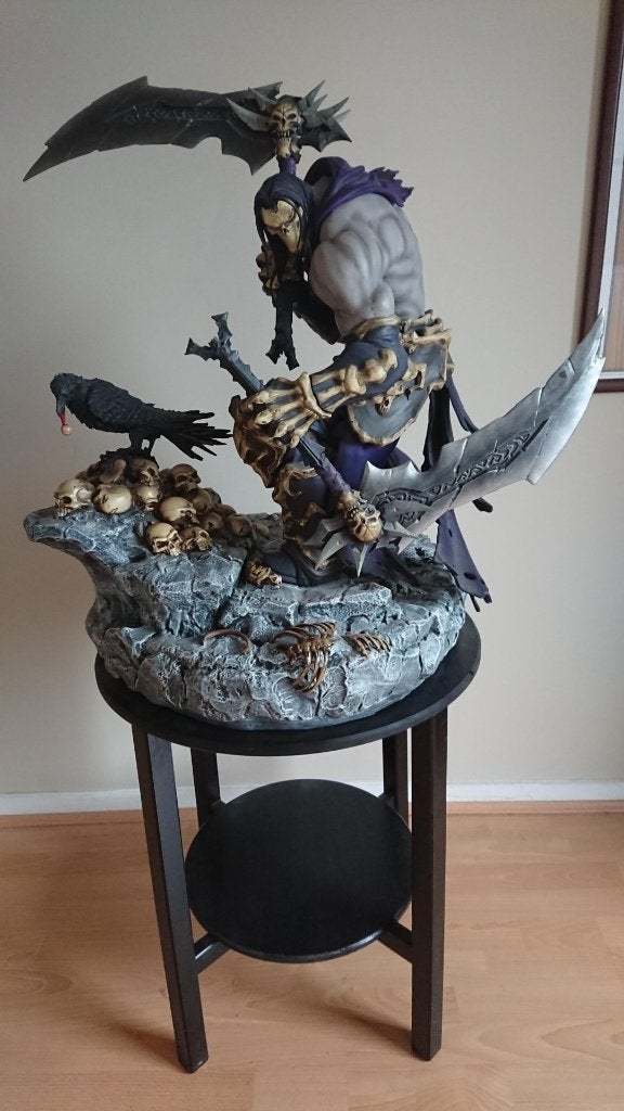 Darksiders II Death & Dust Premier Scale Statue, Ophalen, Zo goed als nieuw