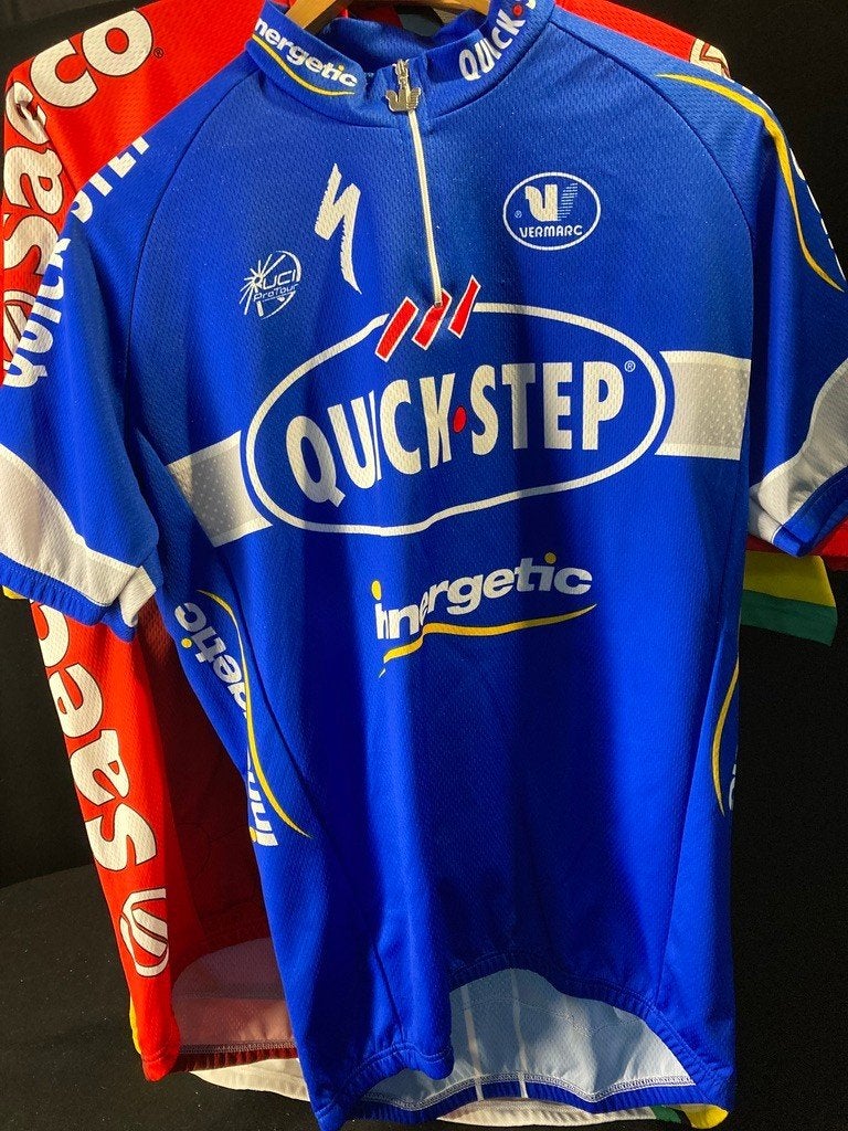 4 maillots de cyclisme, Vêtements d'extérieur, Enlèvement ou Envoi, M, Utilisé