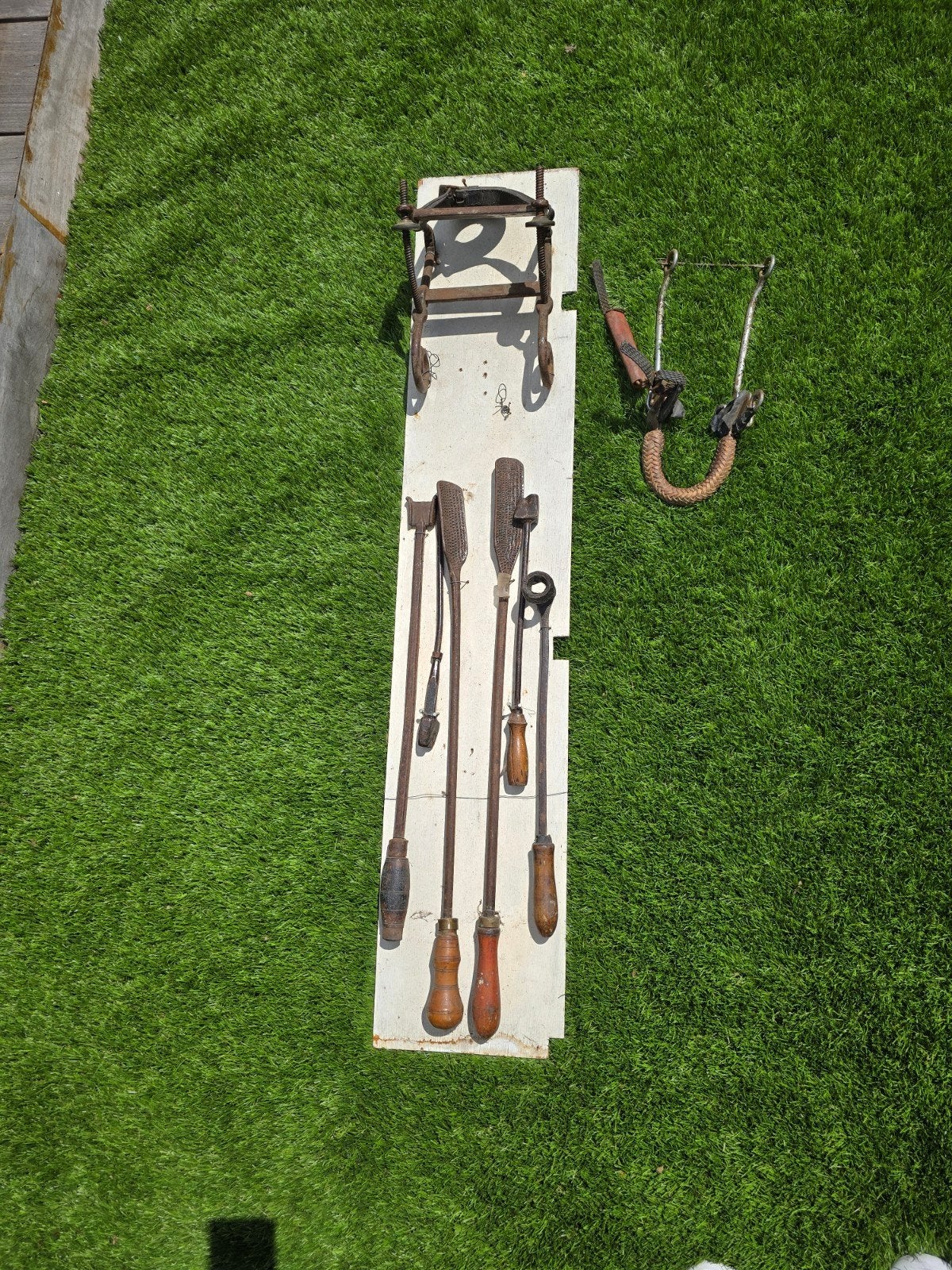 Paarden tandarts instrumenten. Antiek set, Dieren en Toebehoren, Ophalen