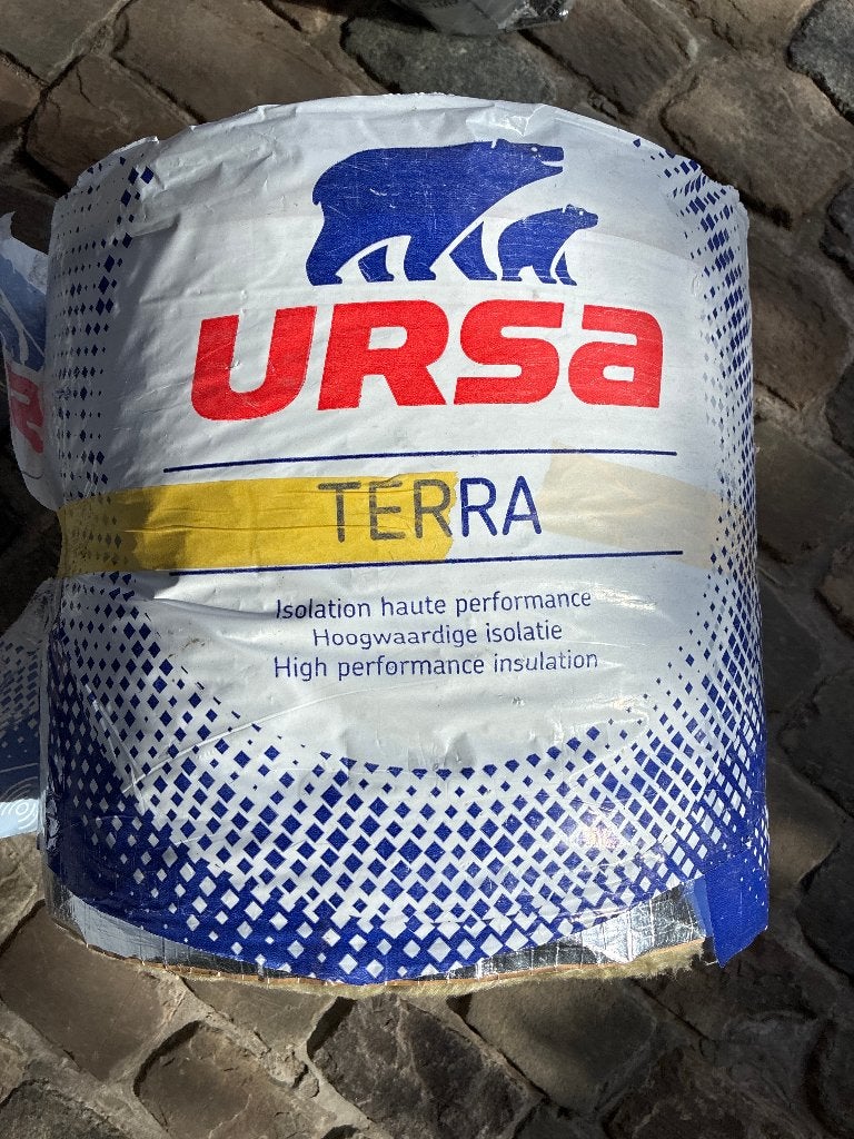 Overschot isolerende rotswol, Doe-het-zelf en Bouw, Ophalen, Zo goed als nieuw, Glaswol