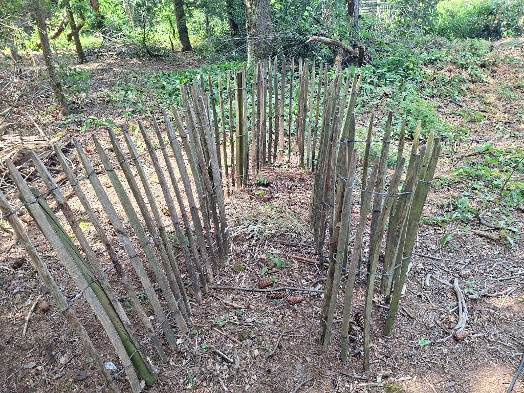 Schapenhek 5 meter, Ophalen, Gebruikt, Hout