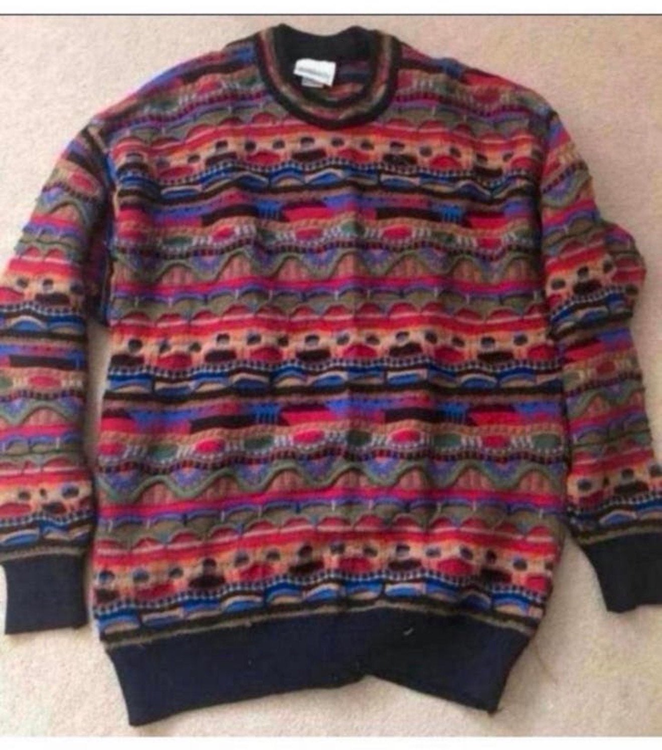 Vêtements purement australiens Pull en laine et laine, Vêtements | Femmes, Pulls & Gilets, Comme neuf, Taille 42/44 (L), Multicolore