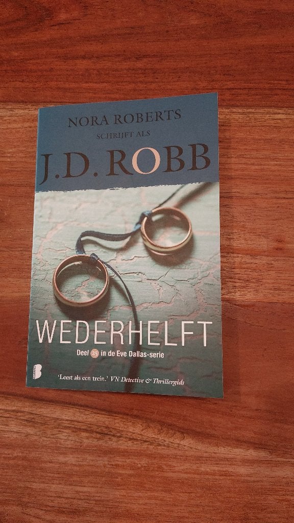 Wederhelft J.D.ROBB, Boeken, Ophalen of Verzenden, Nieuw, J.D. Robb; Nora Roberts