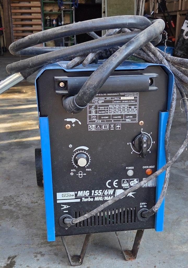 Machine à souder, Enlèvement