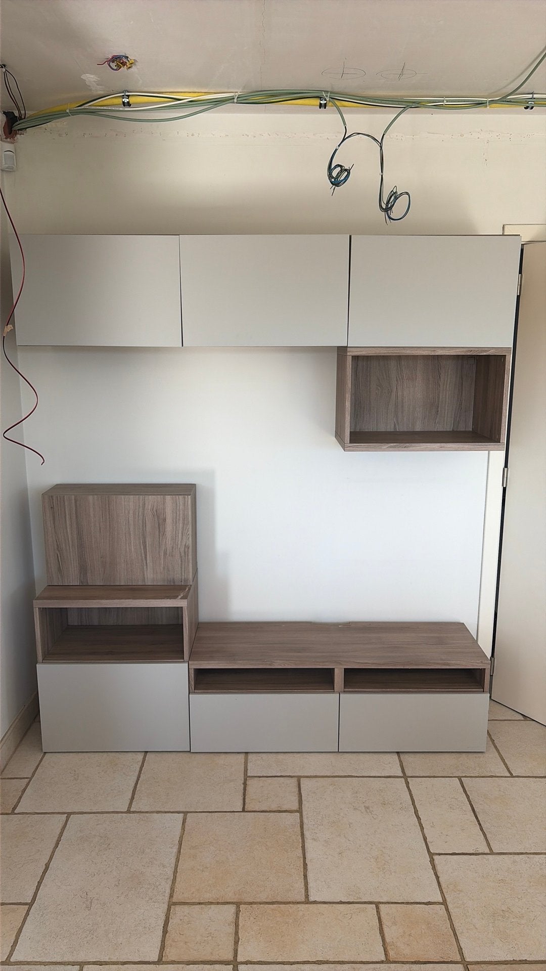 Kastencombinatie ikea Besta, Ophalen, Gebruikt, Met lade(s)