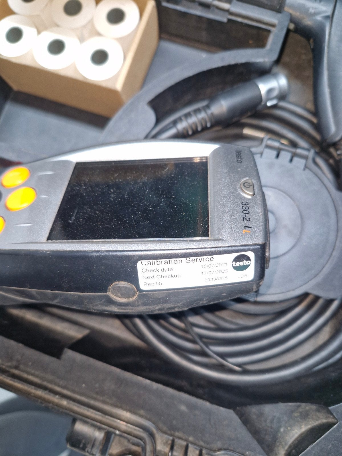 Set van 3 x Testo 330 - 2 LL, Ophalen