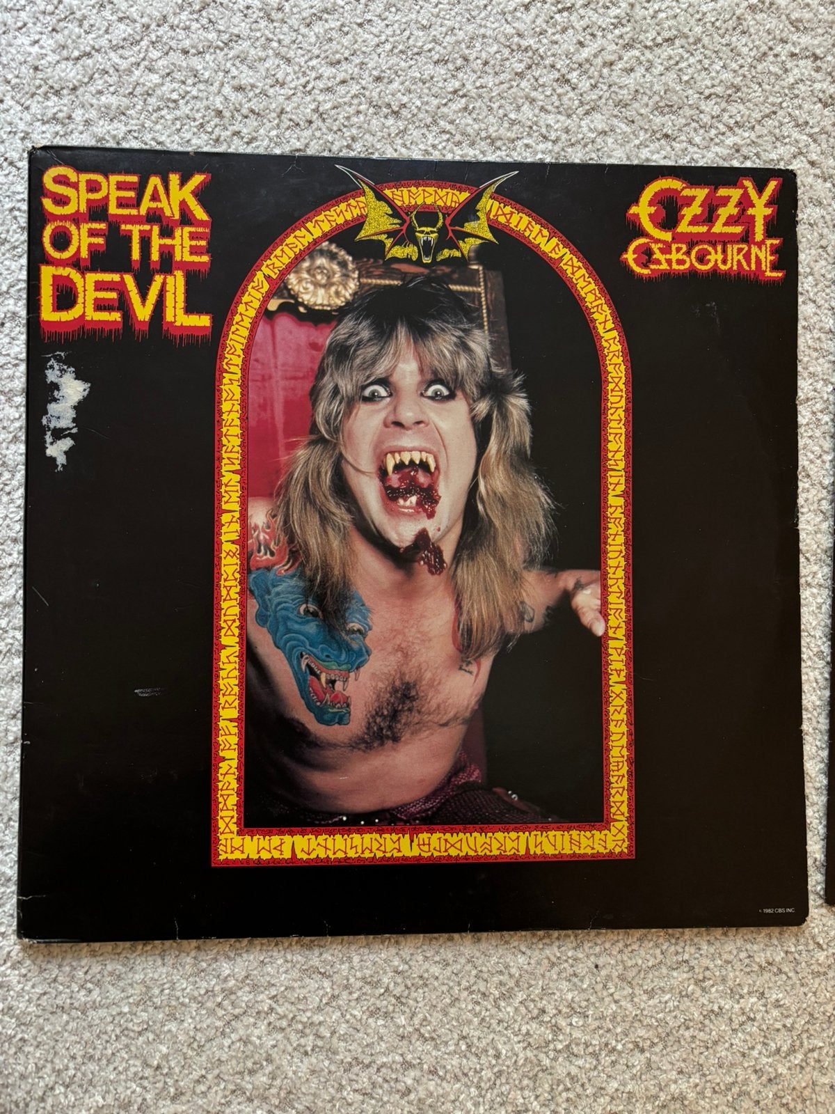Lp ozzy osbourne - speak to the de devil vinyl vg+, Cd's en Dvd's, Vinyl | Rock, Ophalen of Verzenden, Zo goed als nieuw