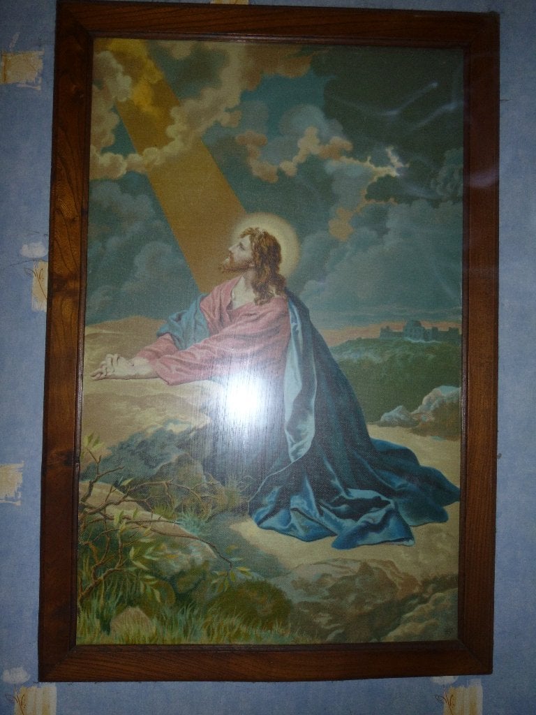 kader christusfiguur, Enlèvement