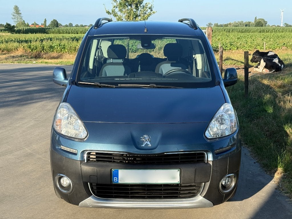Peugeot Partner Tepee 1.6 Benzine van 2015 met Airco., Achat, Euro 6, Entreprise, Boîte manuelle