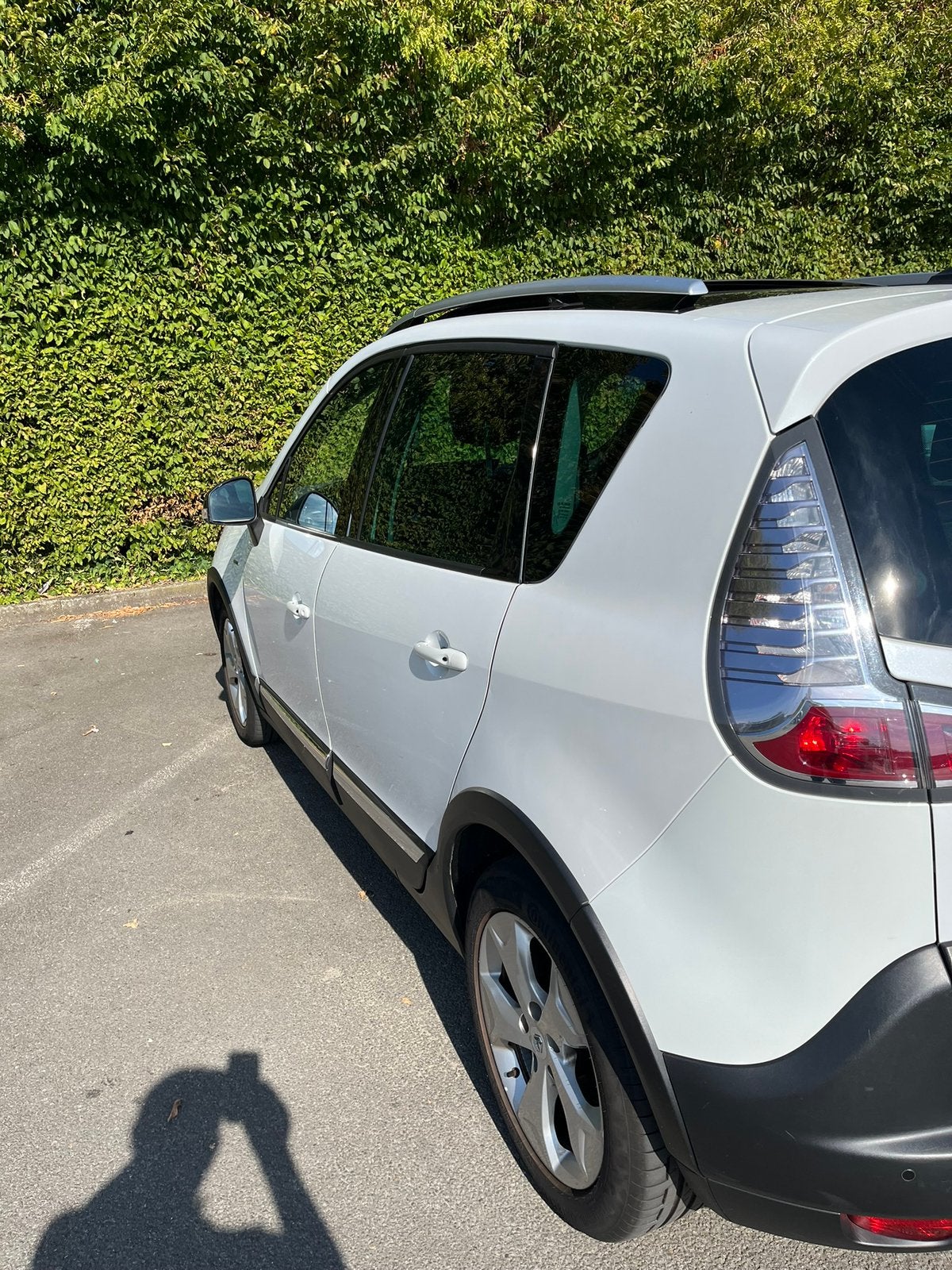 Renault Megane Scenic, Voorwielaandrijving, Euro 5, Zwart, Leder en Stof