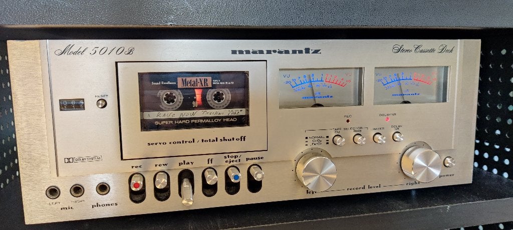 Marantz Deck Cassette, TV, Hi-fi & Vidéo, Enlèvement, Simple, Marantz, Tape counter