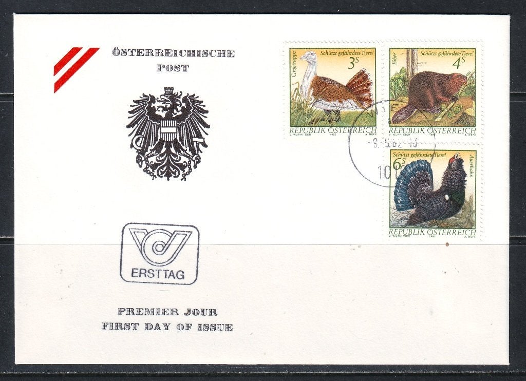 Postzegels Oostenrijk (14) : Diverse FDC 's 1, Timbres & Monnaies, Timbres | Europe | Autriche, Enlèvement ou Envoi, Affranchi